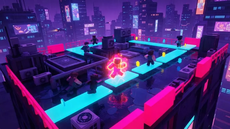Neon Hotfoot on Roblox